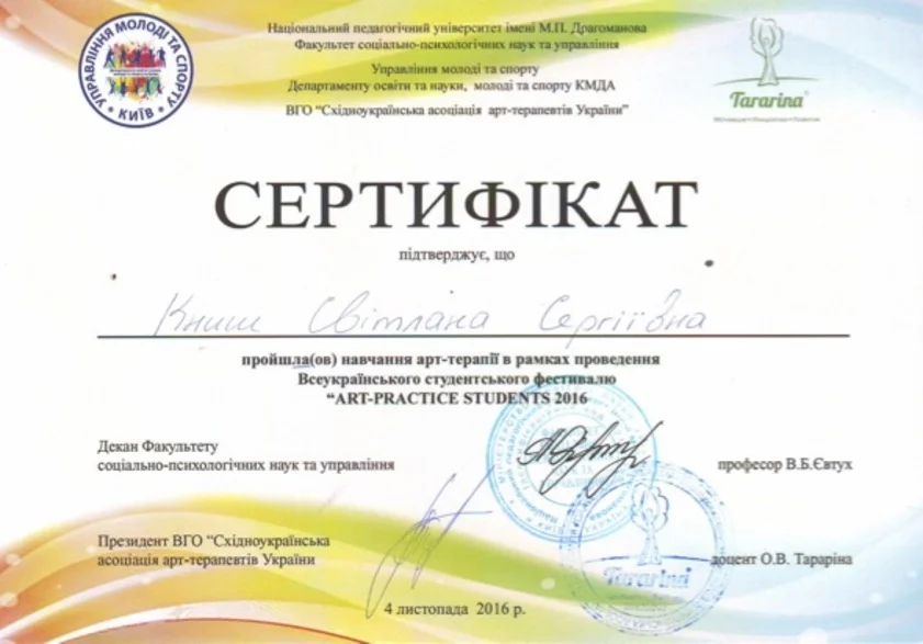 certificate photo